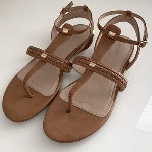 Aldo strappy sandals 7.5